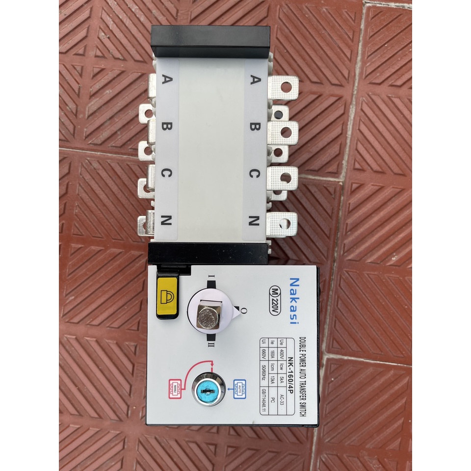 Chuyển nguồn tự động ATS 4P 160A - chuyển nguồn tự động cho nguồn điện 3 pha -TBĐ