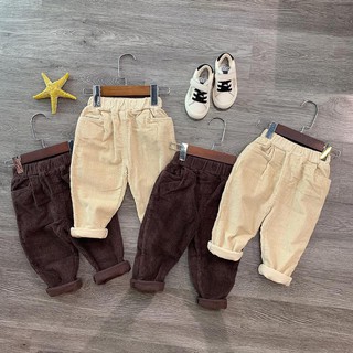 Quần baggy nhung tăm cho bé