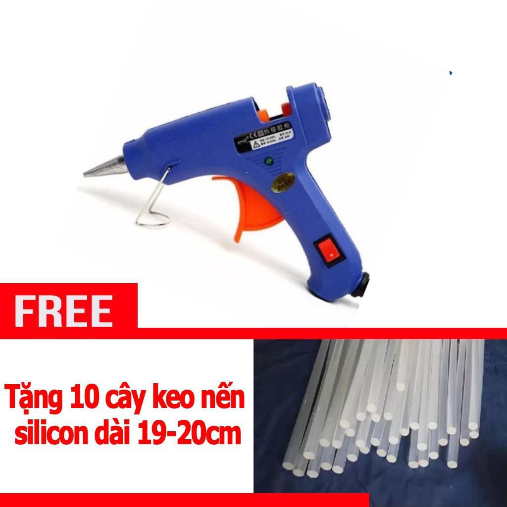 Dụng cụ bắn keo nhỏ tặng kèm 10 cây keo