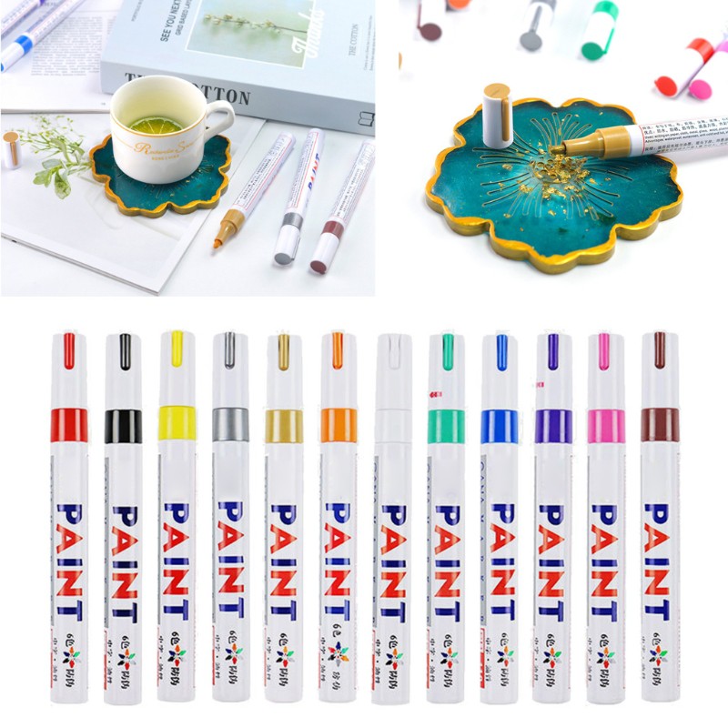 Bộ Bút Đánh Dấu 12 Màu