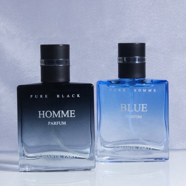 Set 2 Chai Nước Hoa Nam Pure Homme và Pure Black 30ml Lưu Hương Lâu, Làng Chính Hãng Cao Cấp