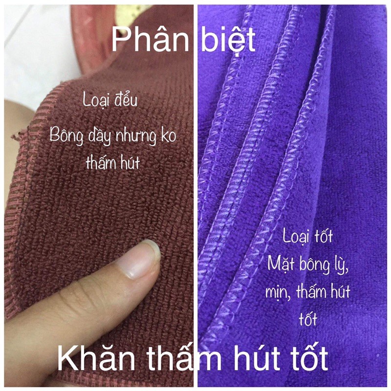 Khăn nail, khăn làm móng siêu mềm mại hình vuông, kích thước 30*30