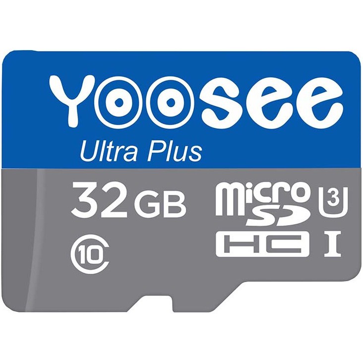 Thẻ nhớ  YOOSEE 32 U3,Thẻ nhớ microSD chuyên dụng cho các dòng camera,tốc độ 85 MB/S | BigBuy360 - bigbuy360.vn