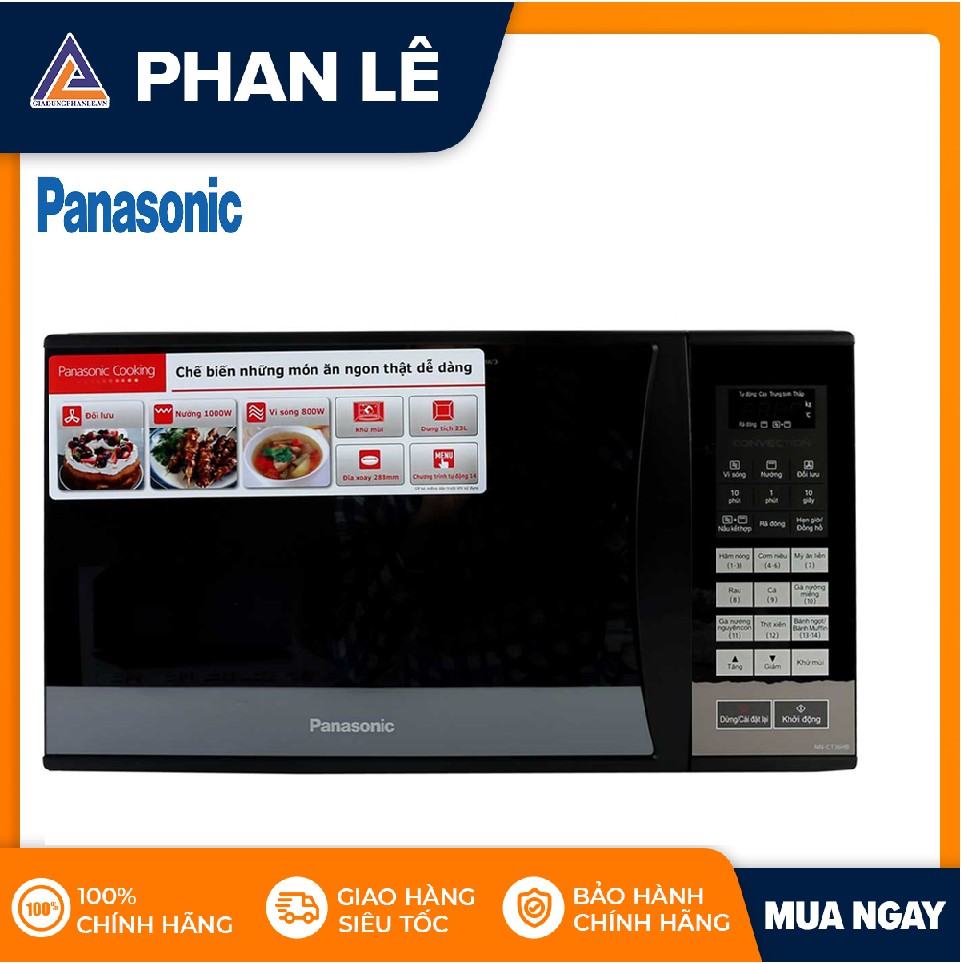 [Mã ELHADEV giảm 4% đơn 300K] Lò vi sóng Panasonic NN-CT36HBYUE