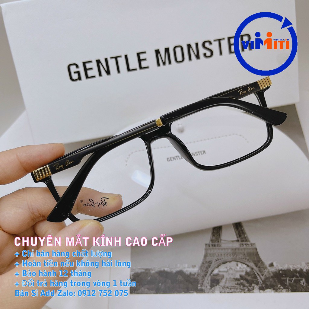 [ MUA HÀNG CHẤT LƯỢNG ] Kính cận thời trang cao cấp Rayban cho Nam và Nữ [ Hoàn tiền 200% nếu hàng kém chất lượng ]