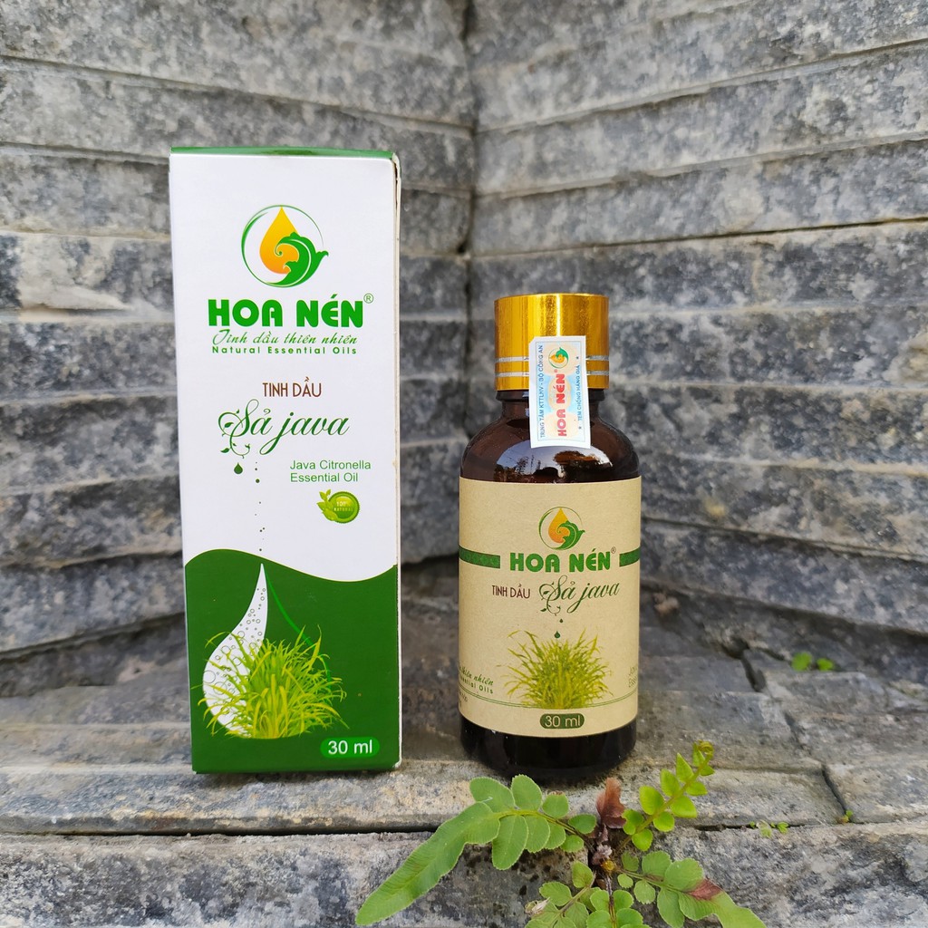 Tinh dầu Sả Java Hoa Nén 10ml [NGUYÊN CHẤT]☘ Tinh dầu Sả xông phòng, khử mùi, đuỗi muỗi hiệu quả