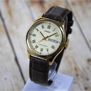 Đồng hồ nam dây da Casio MTP-V006GL-9BUDF