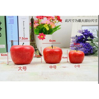 SÁP NẾN HÌNH QUẢ TÁO ĐỎ