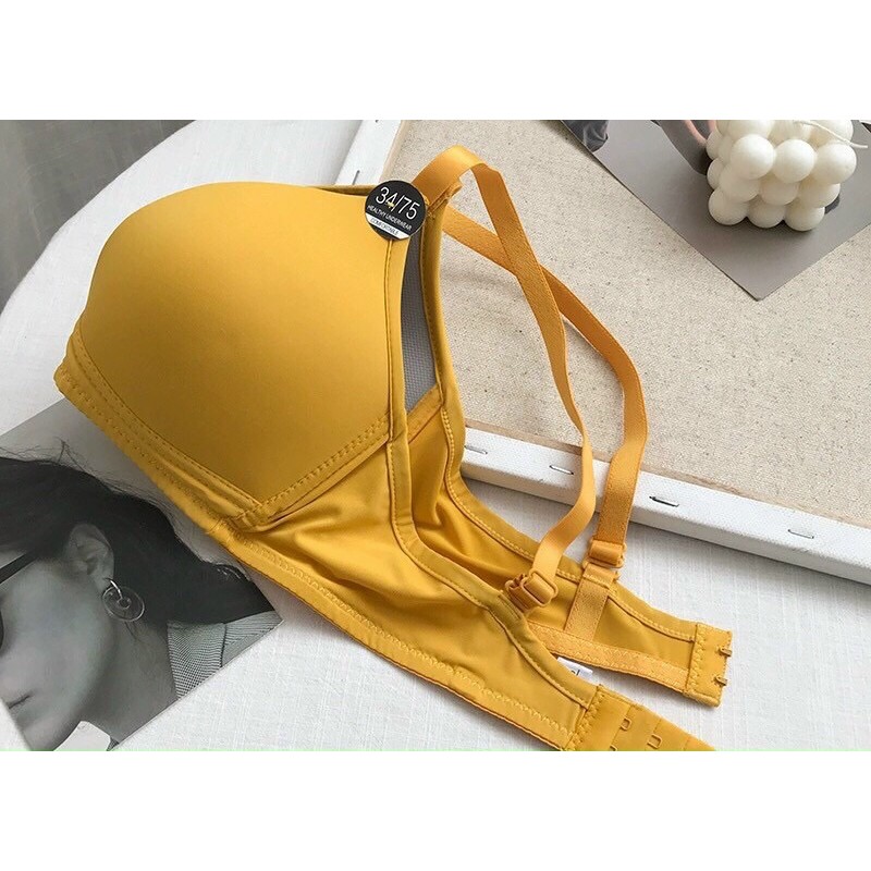 Áo lót cotton không gọng đệm mỏng đơn giản mặc 4 mùa - THAOCHERRY AL21