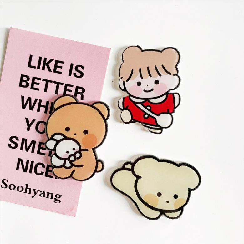 [XẢ HÀNG SHOP CHỌN MÀU NGẪU NHIÊN] Phụ kiện Sticker dễ thương cute gài ghim Balo Túi Ví trang trí sinh động Midori | BigBuy360 - bigbuy360.vn