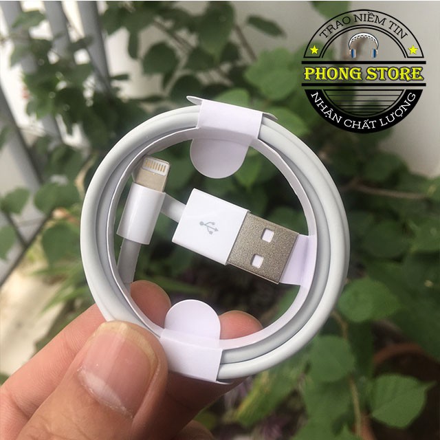 Dây cáp sạc IPgiá rẻ chuẩn Fox-conn dùng cho IP5/6/7/8/X/XR/XSM-Phong Store