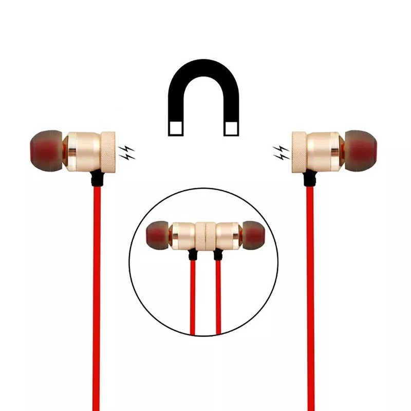 Tai Nghe Bluetooth M9 Thể Thao Bass Cực Mạnh