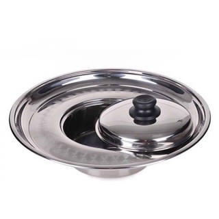 Nồi lẩu sống mâm vành 20cm Thaphafac inox cao cấp
