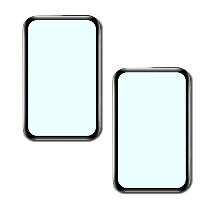 Set 2 Phim Dán Viền Cong 3D Trong Suốt Bảo Vệ Màn Hình Đồng Hồ Thông Minh Mi Band 7 Pro