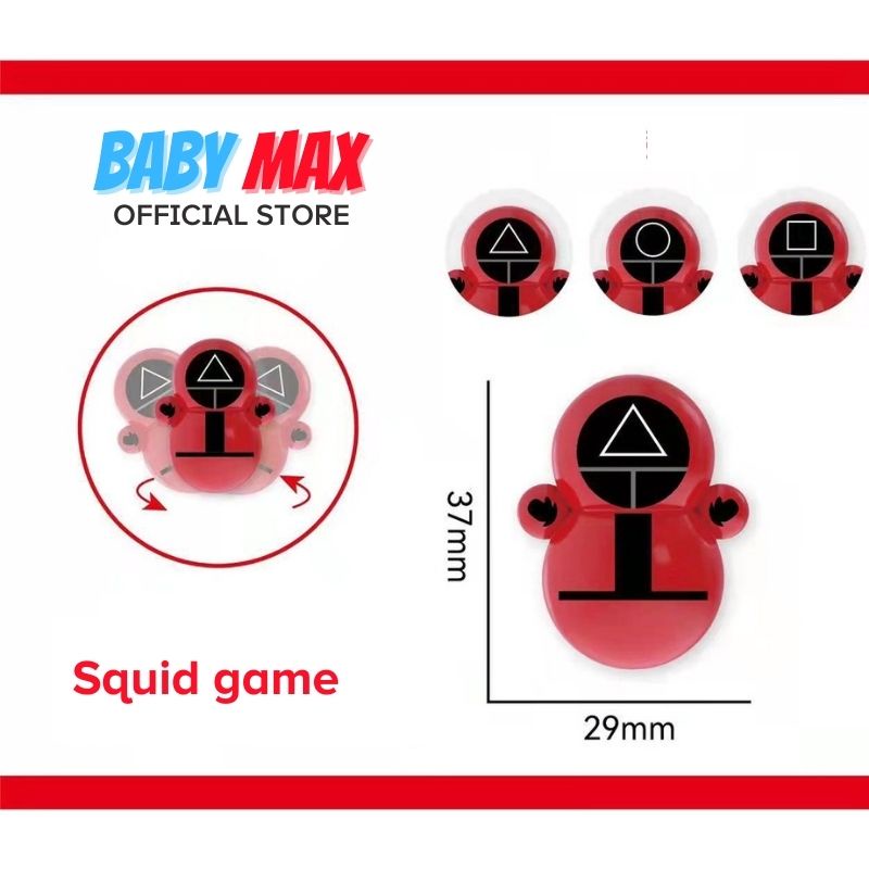 Lật đật mini Squid game và doremon đồ chơi trẻ em giảm stress cho bé giải trí - Đồ chơi lật đật BABY MAX