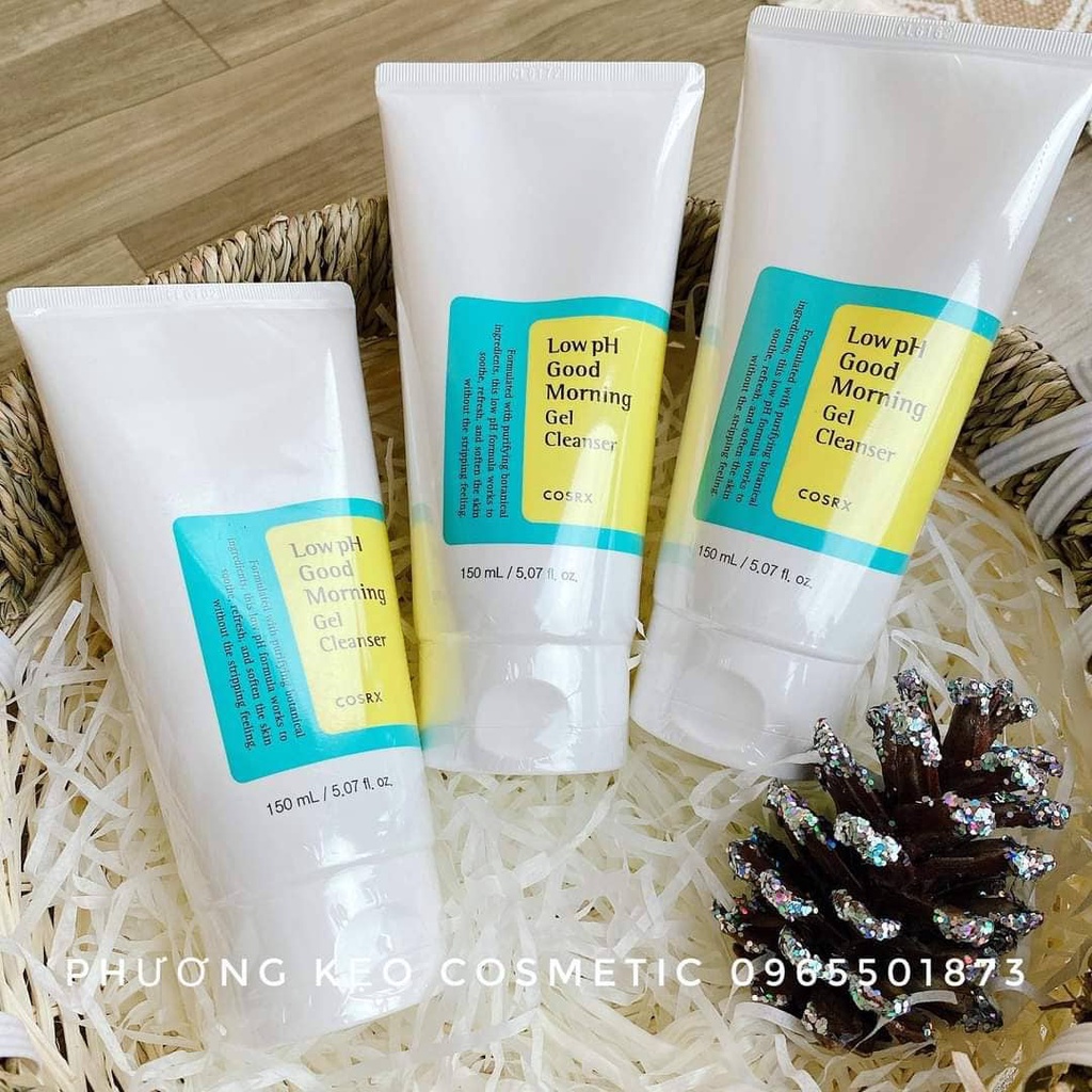 Sữa rửa mặt Cosrx Low PH Good Morning Gel Cleanser