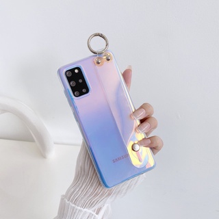 Ốp Điện Thoại Nhựa Mềm Có Dây Đeo Cổ Tay Cho Samsung Galaxy A21s A31 A50 A30 A20 A12 A50s A51 A71 A02 A32 A52 A72 A71 A03s A13 A03 M31 M22