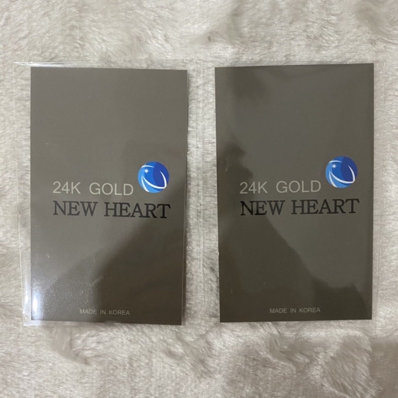 (CHÍNH HÃNG - CÓ SẴN) Miếng dán chắn sóng điện từ mạ vàng 24k GOLD NEW HEART Made in Korea