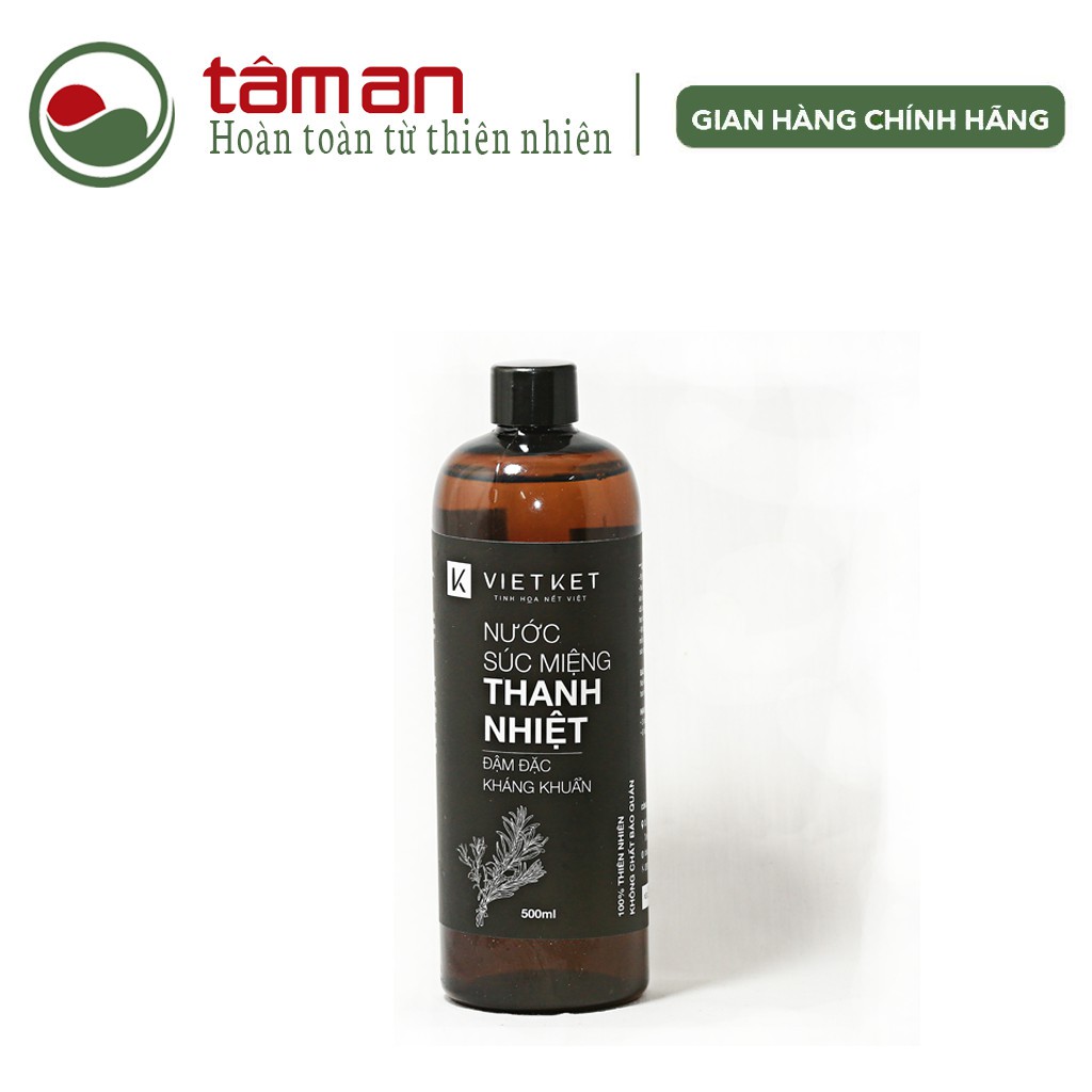 Nước Súc Miệng Thanh Nhiệt Vietket - Cho Hơi Thở Thơm Mát Tự Tin