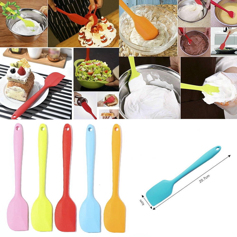 Muỗng silicon trộn bột làm bánh chống dính tiện dụng