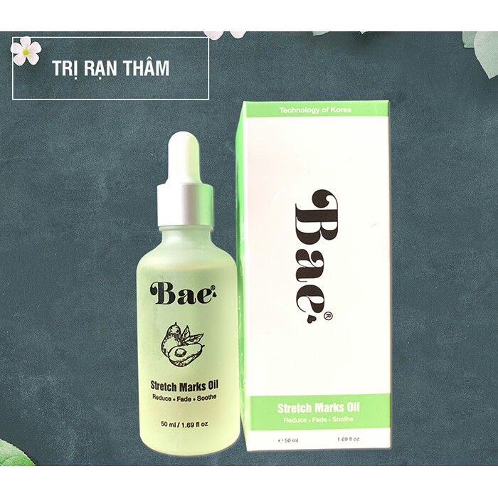 «50ml» 🎈 Tinh Dầu Trị Rạn Da BAE ❃