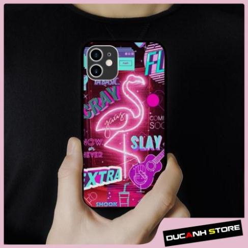 Ốp lưng iphone SAMSUNG Đèn Neon Phát Sáng Trippy Neon Cổ Điển lưng cứng  cho các dòng iPhone PAP20211142