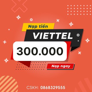 Mã thẻ viettel 300