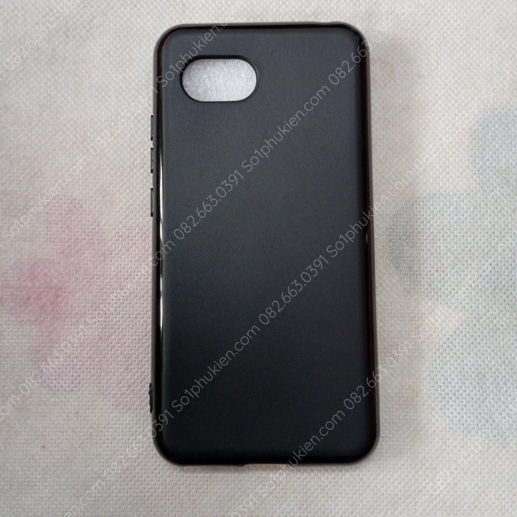 Ốp lưng Sharp Aquos R2 Compact dẻo đen trơn bền đẹp