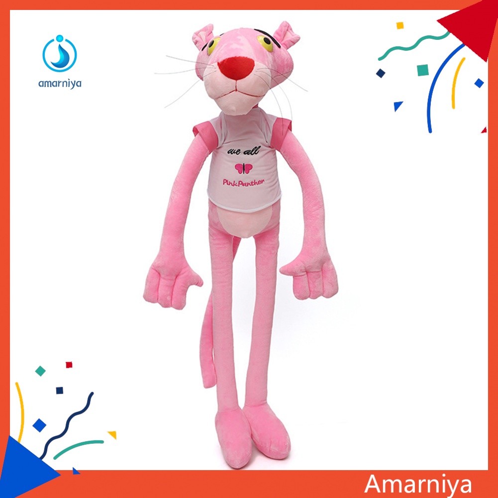 Đồ chơi nhồi bông Hình Chú Báo Hồng Hoạt Hình 60cm