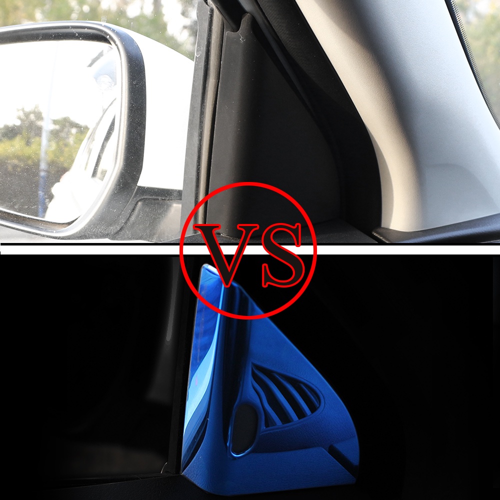 Set 2 Viền Ốp Bảng Điều Khiển Phía Trước Bằng Thép Không Gỉ Cho Nissan Kicks 2018 2019 2020 2021