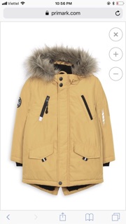 Áo Parka Bé trai dư xịn