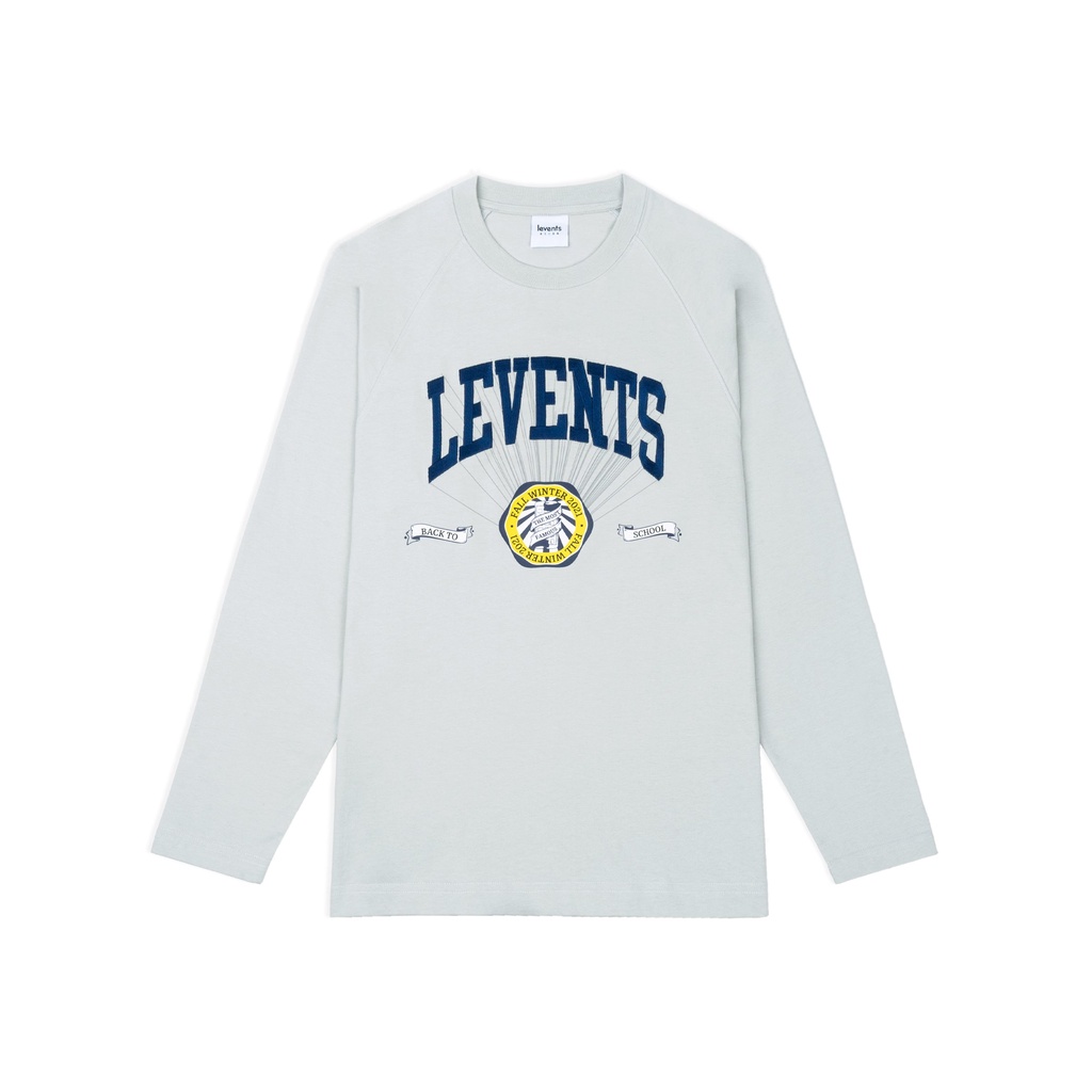 Áo Thun Tay Dài Levents University Longsleeve/ Grey