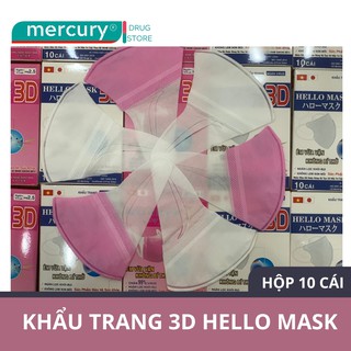 Khẩu trang 3d hello mask