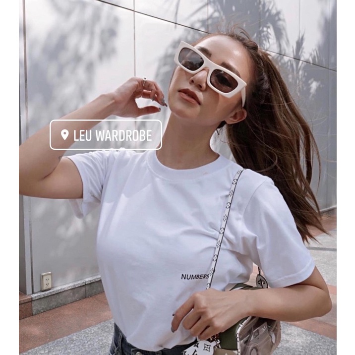 Kính mát gọng vuông Sunnies Studios Zio chống UV400 dành cho nam nữ , màu trắng đen (có sẵn chính hãng)