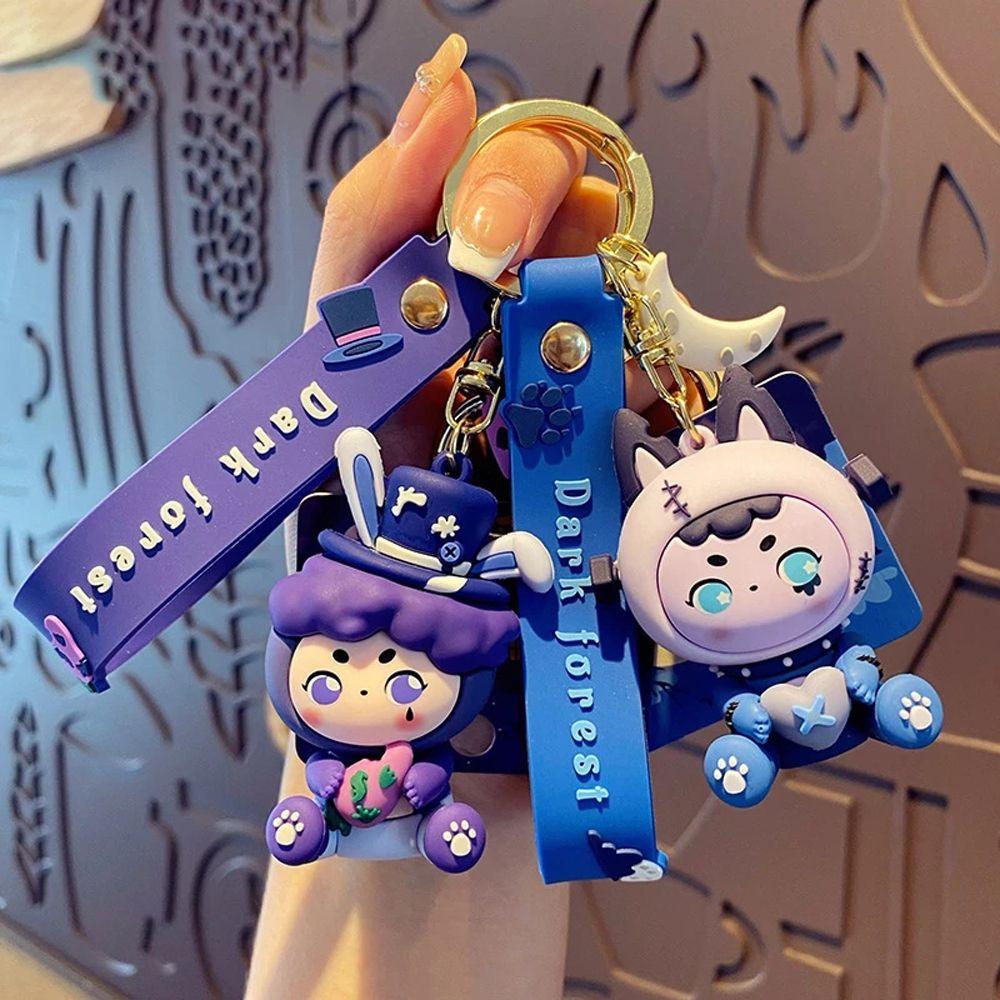 PATRICIA Móc Khóa Hình Thỏ Hoạt Hình Dễ Thương