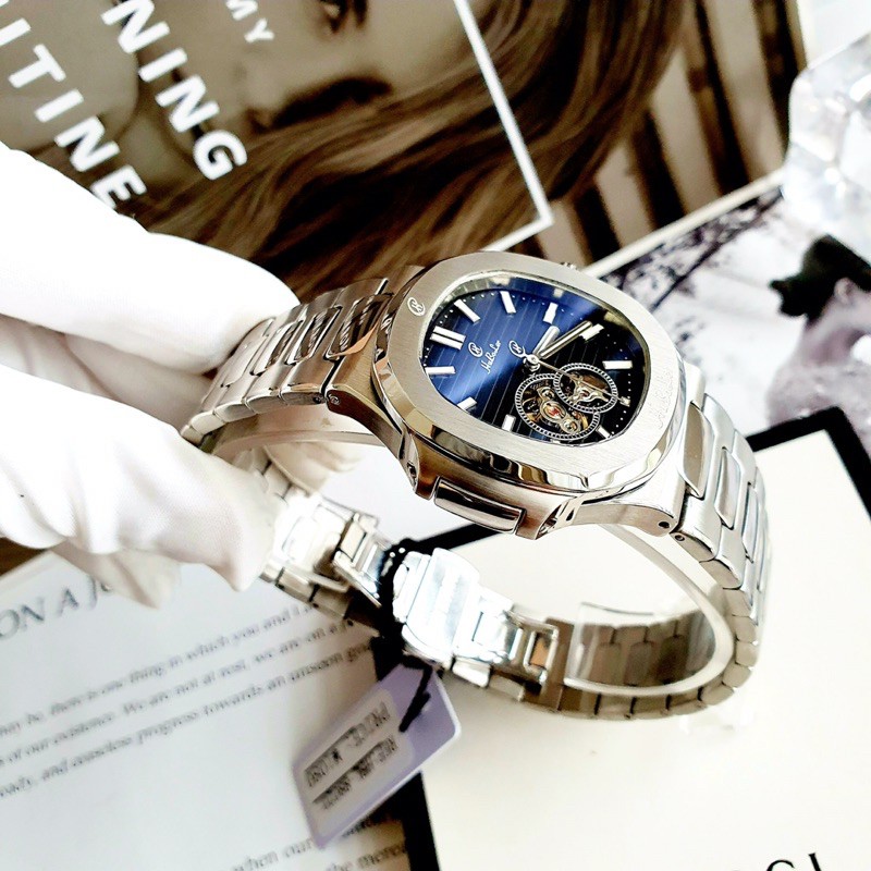 ĐỒNG HỒ NAM HUBOLER LỘ CƠ SIZE 40Mm