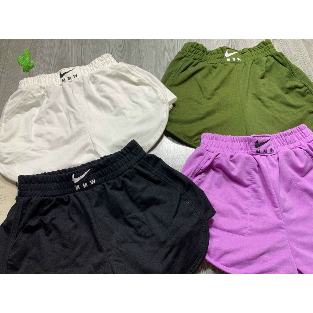 quần short đùi nữ dấu móc trước thoải mái xinh tươi nhé