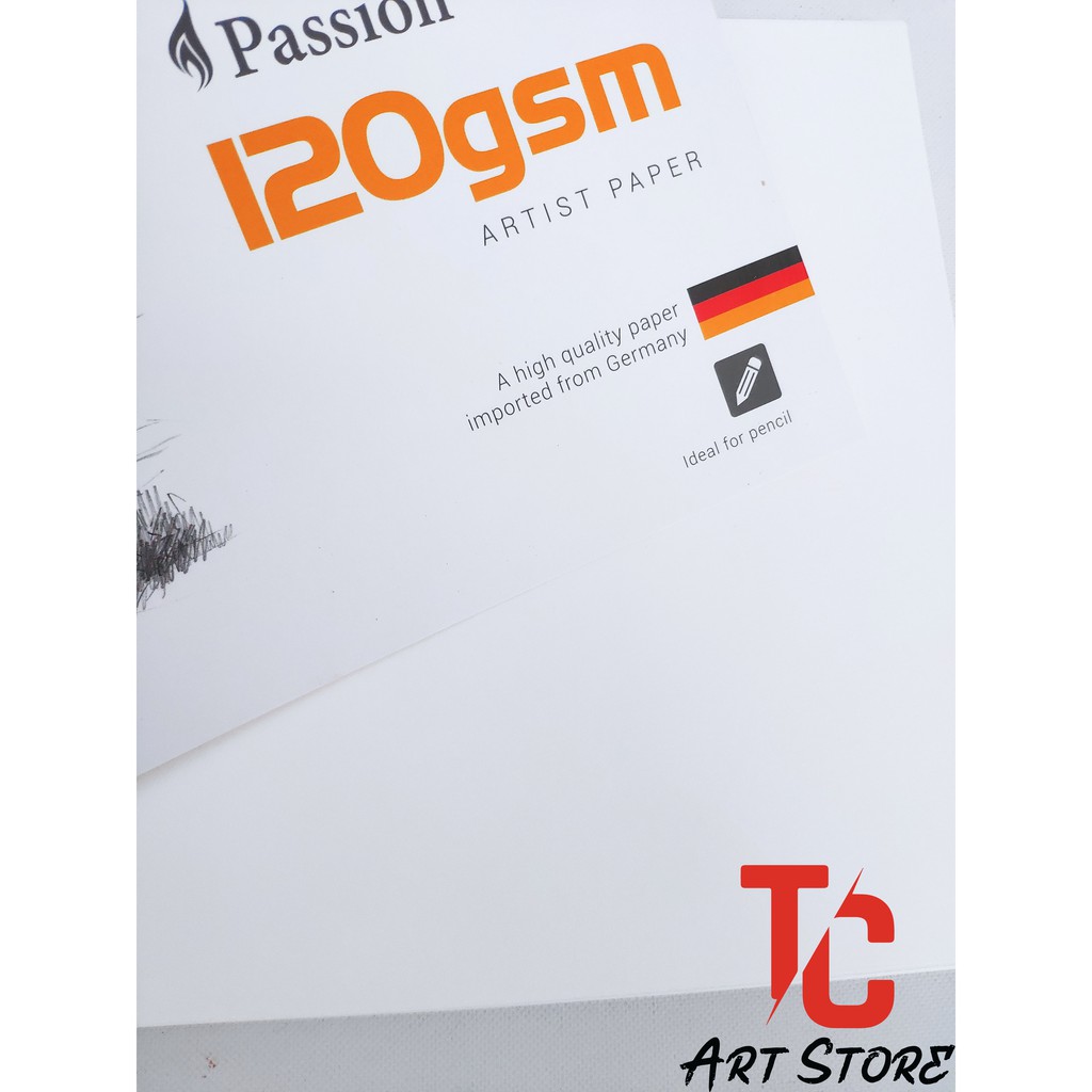 Sổ vẽ PASSION A4 / A5 120gsm - Sổ SKETCHBOOK PASSION 120gsm