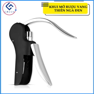 Khui mở vang thiên nga đen, mở nắp chai vang gia công hợp kim thép bền tiện lợi tháo lắp dễ dàng tại GozenMall