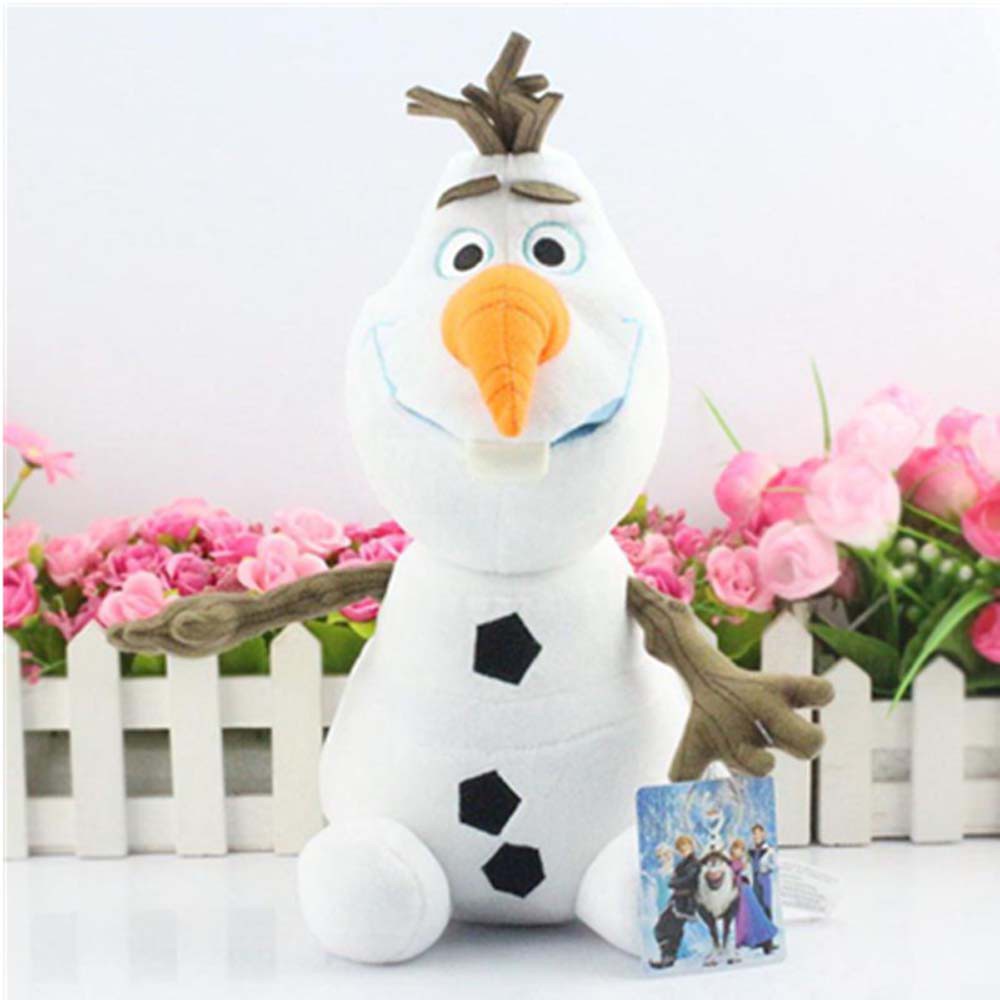 Thú nhồi bông mềm hình người tuyết Olaf Phim Frozen 2 kích thước 23cm / 30cm / 50cm tùy chọn