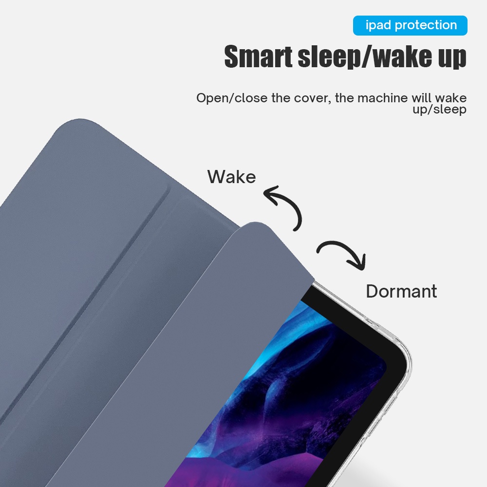 Bao da Danycase 2021 cho Ipad Pro 11 M1 2019 2020 10.2 7 / 8th 2018 Ipad 9.7 5 / 6th Mini 45 Air 4 10.5 10.9