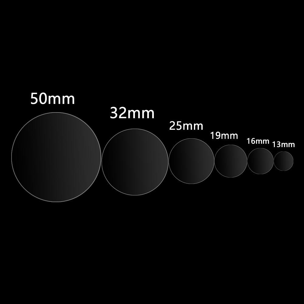 Set 8 / 24 / 48 / 70 / 96 / 132 Miếng Dán Trong Suốt Hình Tròn