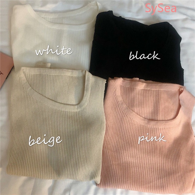 Áo Dệt Kim Ngắn Tay Thời Trang Mùa Hè Hàn Quốc Cho Bé Gái