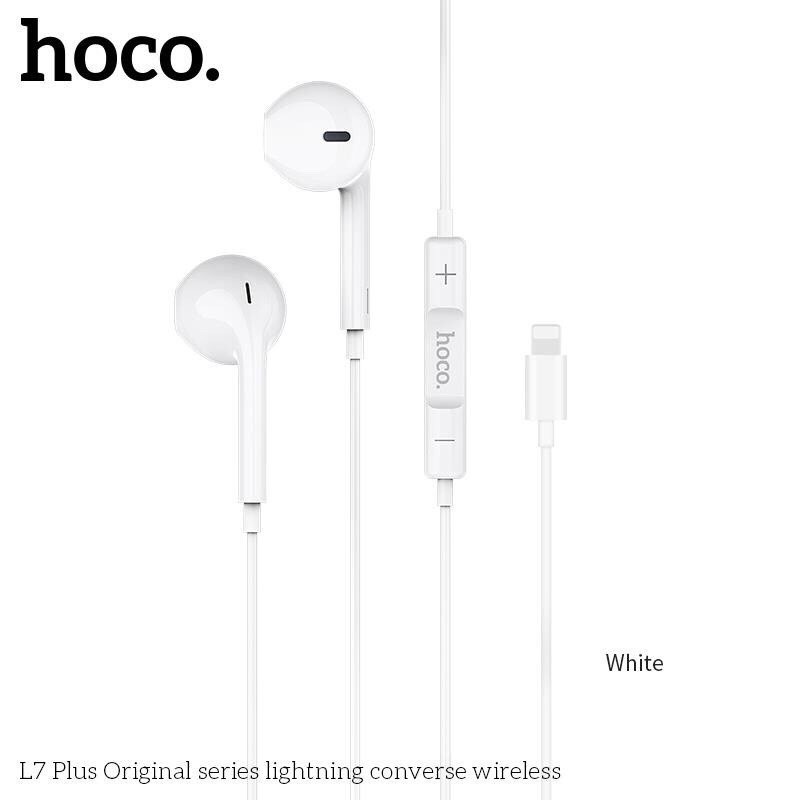 Tai nghe nhét tai Hoco L7 Plus dòng tai phải bật bluetooth để kết nối với V4.2 dài 1.2m