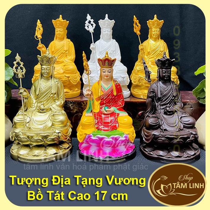 Tượng Địa Tạng Vương Bồ Tát cao 17cm-Nhiều mẫu GIÁ TỐT NHẤT THỊ TRƯỜNG