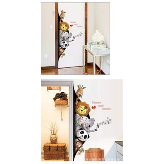 DECAL DÁN TƯỜNG HÌNH THÚ CHO BÉ - LUCY259