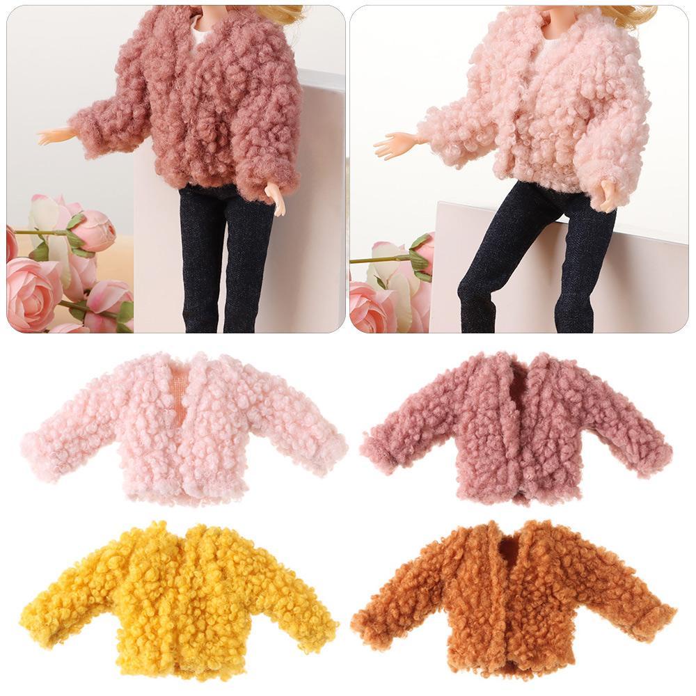 Áo Khoác Búp Bê Mini Handmade Xinh Xắn Dành Cho Bé Gái