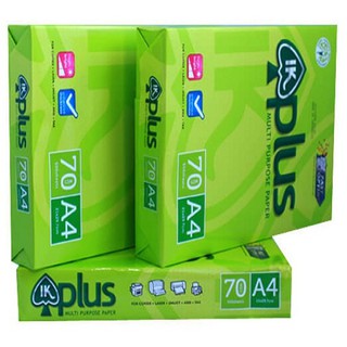Giấy IK Plus A4 70 GSM dành cho máy in và photo