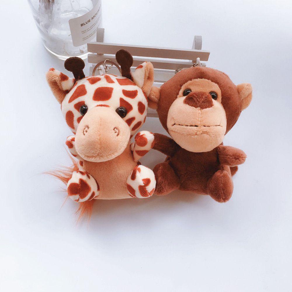 LANFY Móc Khóa Hình Đồ chơi nhồi bông Đáng Yêu 10cm