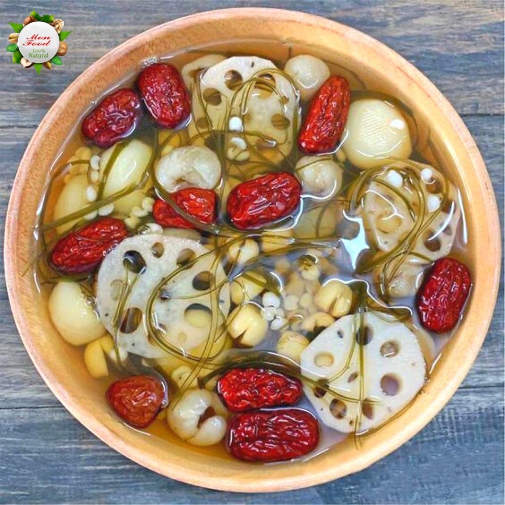 Set Chè Sâm Bổ Lượng Tofood86, Nguyên Liệu Nấu Chè Sâm Bổ Lượng 5-7 Chén Giúp An Thần, Bồi Bổ Sức Khỏe